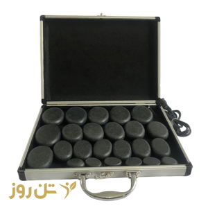 سنگ ماساژ مدل hk28 بسته 28 عددی به همراه کیف