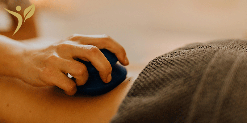 ماساژ سنگ داغ در سالن‌ های حرفه‌ ای و اسپا
